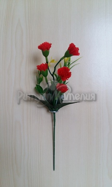Букет садилка гвоздики 5г. Н=21см.