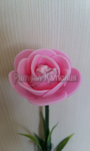 Голова розы латекс D=30mm