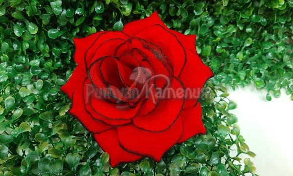 Голова розы бархатной D=150mm (уп. =50, 100шт)