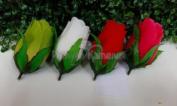 Голова бутона розы D=55mm Н=8см. (уп. 50, 200шт. )